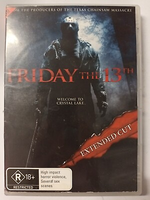 #ad Friday The 13th The Extended Cut : Part 12 DVD 2009 FREE POST ar31
