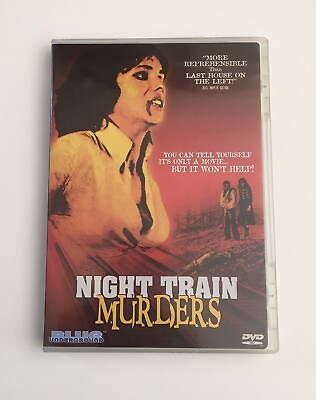 Night Train Murders DVD 1975 Blue Underground Horror