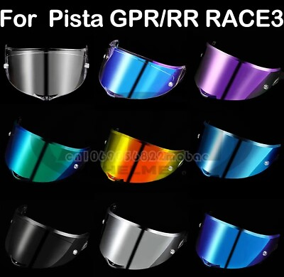 #ad For AGV PISTA GP RR GP R AGV Corsa R Corsa RR RACE3 Motorcycle Helmet Visor Lens