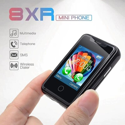 #ad Mini Super Small Mobile phone 1.77 inch Touch Screen 2G GSM Single SIM