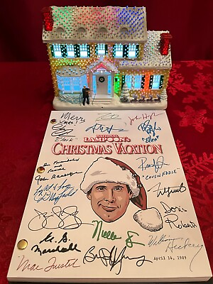 #ad National Lampoon#x27;s Christmas Vacation Script Cast Signed Autograph Reprints