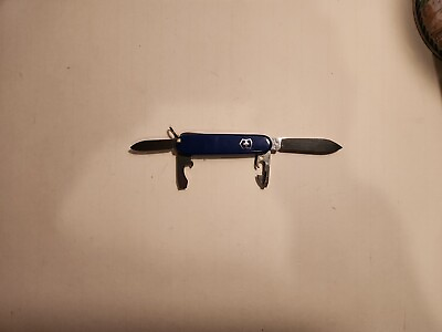 #ad Swiss Army Knife Blue 3.5quot; 4 Tools