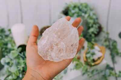 #ad GIANT Clear Quartz Stones Large Raw Healing Crystals Natural Lapidary Rocks