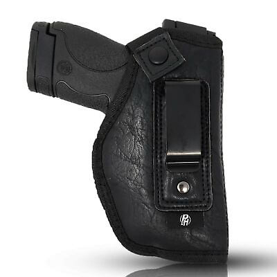 #ad IWB Gun Holster by PH Concealed Carry Soft Material Soft Interior Leather