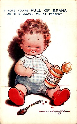 #ad #ad Full of Beans kid humor Postcard