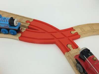 FUN COLORS Double Curve Crossover Track for Thomas the Tank Engine Brio IKEA