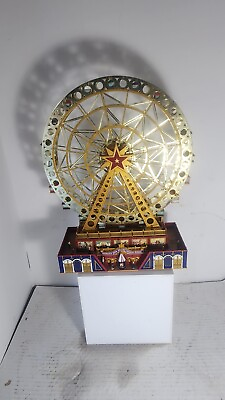 #ad Mr. Christmas Grand Ferris Wheel Worlds Fair Musical Motion And Lights Not Work