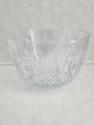 Waterford Crystal Centerpiece Bowl Lismore Hospitality Cut 8 Inch New No Box
