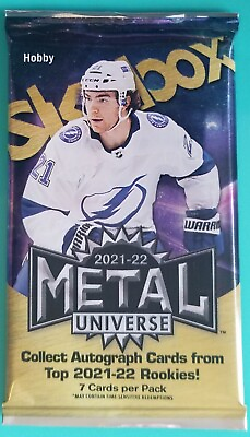 2021 22 Skybox METAL UNIVERSE Hockey Base Set Pick Your Card Complete Set 1 200