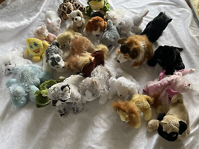 #ad LOT x 26 GANZ Stuffed Toys Hearted Tag NO CODES