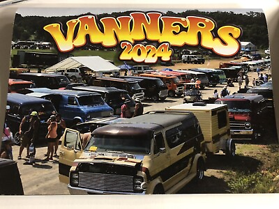 #ad #ad 2024 Custom Vintage ￼Van Calendar Chevy Dodge Ford For Vanners