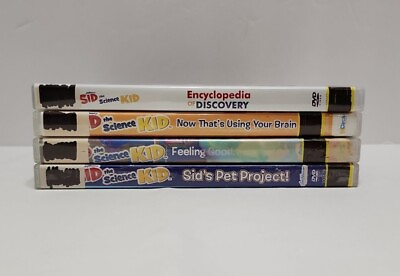 Sid the Science Kid DVD#x27;s Lot of 4 Pet Project Feeling Good Brain Encycl
