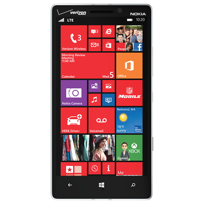 Nokia Lumia Icon 929 White Verizon Unlocked 4G LTE Windows Touch Smartphone