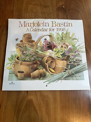#ad Marjolein Bastin A Calendar For 1998 Hallmark Frame Worthy Prints