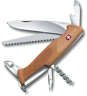 Victorinox Victorinox RangerWood 55 Swiss Army Pocket Knife Walnut 11 Tools
