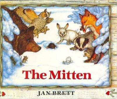 #ad #ad The Mitten Paperback By Brett Jan GOOD