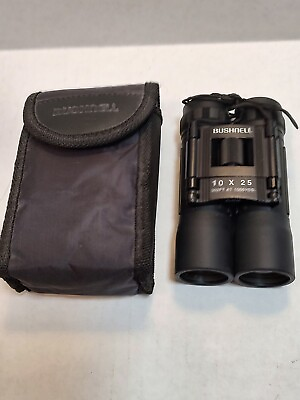 Bushnell 10x25 Compact Binoculars w case