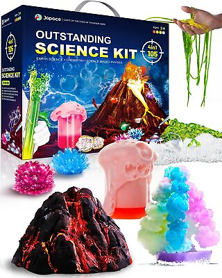 #ad Japace 4 in 1 Science Kits for Kids Age 6 14 105 Experiments STEM Educational