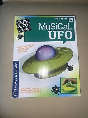 #ad Musical UFO Geek amp; Co Science Project Kit Thames amp; Kosmos Circuit Instrument NIB