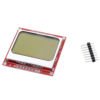 84x48 Nokia LCD Module Blue Backlight Adapter PCB Nokia 5110 LCD For Arduino A3G