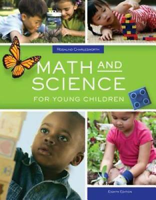 Math and Science for Young Children Paperback By Charlesworth Rosalind GOOD