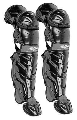 #ad All Star Youth S7 Axis Catcher#x27;s Leg Guards Ages 9 12 New