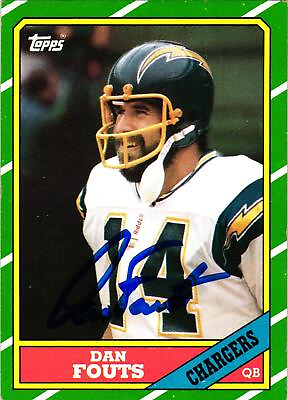 1986 Topps Signed NFL Football Card Autographed YOU PICK for SET
