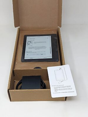 Amazon Kindle Oasis 8th Generation 4GB WiFi 6quot; Black E Reader Good
