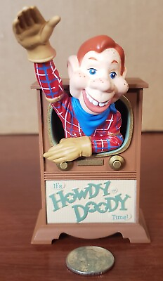 #ad 1997 Hallmark Howdy Doody 50th Anniversary Keepsake Ornament 3.5quot;