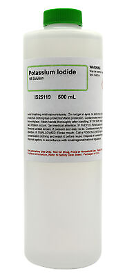 Potassium Iodide Solution 1M 500mL The Curated Chemical Collection