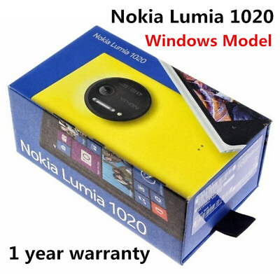 #ad Nokia Lumia 1020 32GB 41MP Dual Core 4G Unlocked Windows Smartphone New Sealed