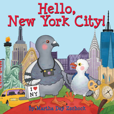 Hello New York City Board book By Zschock Martha VERY GOOD
