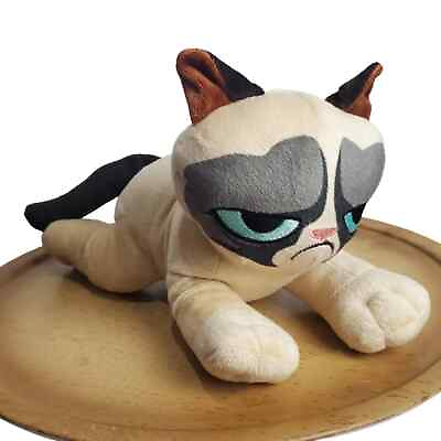 #ad Toy Factory Grumpy Cat Stuffed Animal Plush Toy Kitten Size 12quot;