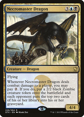 #ad MTG Necromaster Dragon Dragons of Tarkir 226 264 Regular Rare