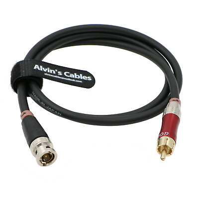 Digital Audio Cable S PDIF Between a Music Server and a DAC BNC to Phono