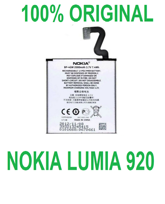 #ad Internal Battery For Nokia Lumia 920 BP 4GW Original Battery With Tools 2000 mAh