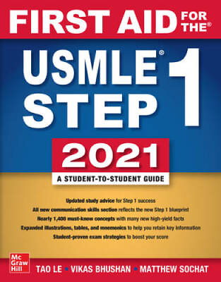 #ad First Aid for the USMLE Step 1 2021 Thirty first edition Paperback GOOD