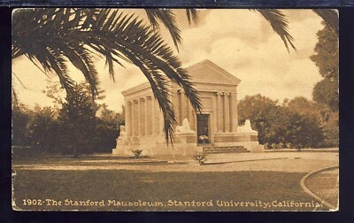 #ad VTG Antique Postcard 1907 15 The Stanford Mausoleum University California