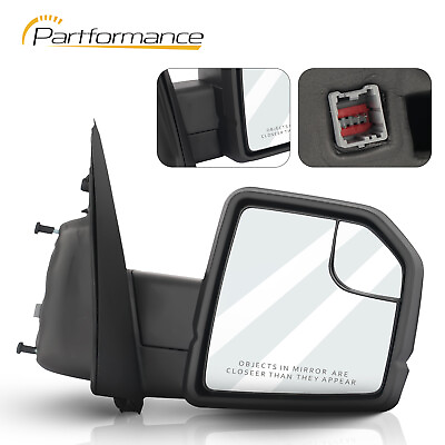 #ad Passenger Right Side Door Mirror Power Glass Manual Folding for 15 20 Ford F 150