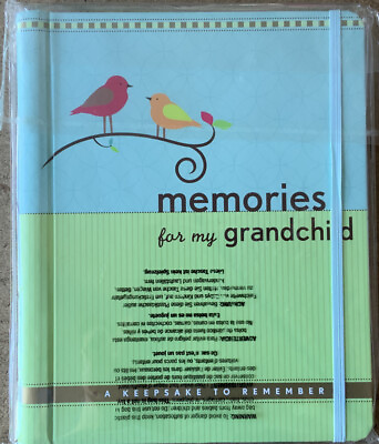 #ad NEW Memories for My Grandchild by Suzanne Zenkel 2010 Keepsake Journal Book