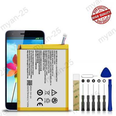 New Li3820T43P3h715345 Battery Replacement For ZTE Grand S Flex Tools
