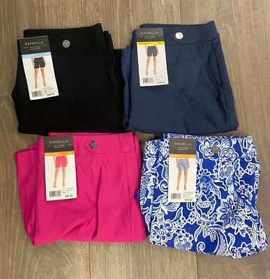 #ad Rafaella Ladies Stretch Bermuda Shorts NWT Various Sizes amp; Colors