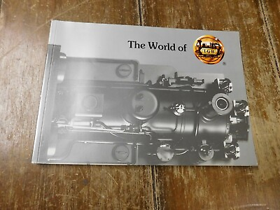 #ad The World Of LGB Trains Magazine Catalog 1990 91 Lehmann G Gauge