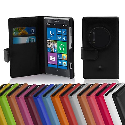 #ad Case for Nokia Lumia 1020 Protection Wallet Phone Cover Book Magnetic