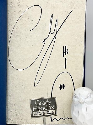 How to Sell a Haunted House by Grady Hendrix Signed Waterstones Exclusive NEW
