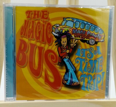 The Magic Bus It#x27;s A Time Trip CD 2000 Rock Compilation Janis Joplin Santana