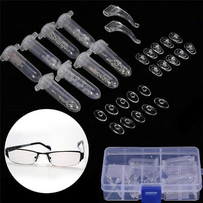 1*Eye Glasses Repair Tool Screw Nose Pad Nut Optical For Eyeglass Kit