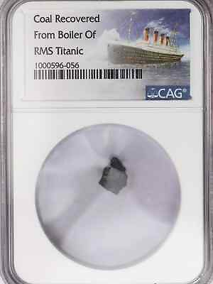 #ad NGC Coal Recovered from RMS Titanic Boiler