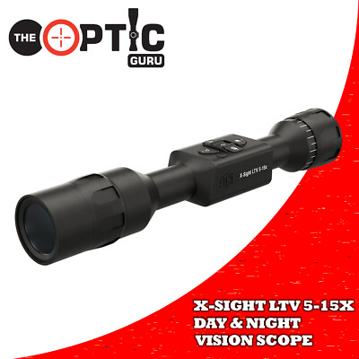 #ad ATN X Sight LTV 5 15x Ultra Light Day amp; Night Vision Rifle Scope