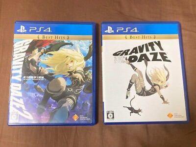 #ad Gravity Daze 1 amp; 2 set Sony PlayStation 4 PS4 Japanese ver Tested